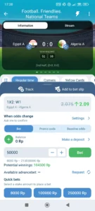 1xBet live
